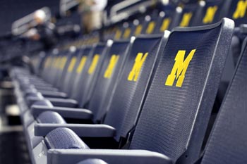 new seats at crisler center university of michigan ann arbor